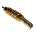 RS PRO Yellow Straight Cable RCA Plug with Gold Contact Plating and Aluminium Housing 106-969