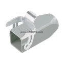 HARTING Han A Range Heavy Duty Power Connector Hood 3A 1 Lever PG11 Die Cast Zinc IP67, IP44 09200031750