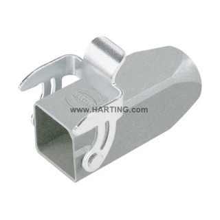 HARTING Han A Range Heavy Duty Power Connector Hood 3A 1 Lever PG11 Die Cast Zinc IP67, IP44 09200031750