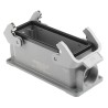 HARTING Han B Range Heavy Duty Power Connector Housing, Die Cast Aluminium Body, Surface Mount, IP65, 2-Lever 09300241230