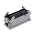 HARTING Han B Range Heavy Duty Power Connector Housing, Die Cast Aluminium Body, Surface Mount, IP65, 2-Lever 09300241230