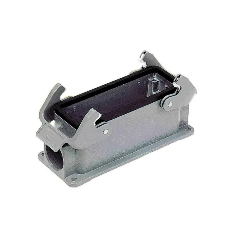 HARTING Han B Range Heavy Duty Power Connector Housing, Die Cast Aluminium Body, Surface Mount, IP65, 2-Lever 09300241230