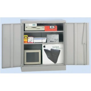 RS PRO 2 Door Steel Floor Standing Storage Cabinet 1.02 m Height, 915 mm Width, 457 mm Depth 313-1062