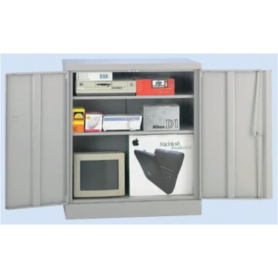 RS PRO 2 Door Steel Floor Standing Storage Cabinet 1.02 m Height, 915 mm Width, 457 mm Depth 313-1062