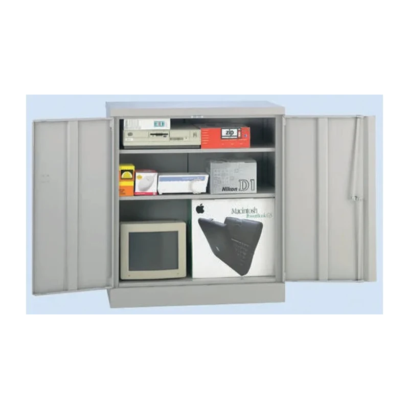 RS PRO 2 Door Steel Floor Standing Storage Cabinet 1.02 m Height, 915 mm Width, 457 mm Depth 313-1062