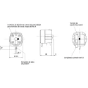 Herga 6731 Series Adjustable Low Pressure Sensor with Relay Output 0.72 psi to 1.8 psi 250V AC 6731-0027