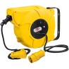 brennenstuhl 18 m 1 Socket BS4343/EN60309 110V-16A Automatic Rewind Hose Reel Cable Reel 1241003110
