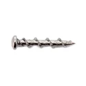 DeWALT Steel Screw Anchor 32 mm Length 5 mm Drill Diameter Chrome Finish DFM425005P