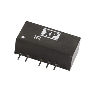 XP Power IR Series Isolated DC/DC Converter 12V DC Output 250 mA 5V DC Input 4.5V Input 3W Through Hole SIP Package IR0512S