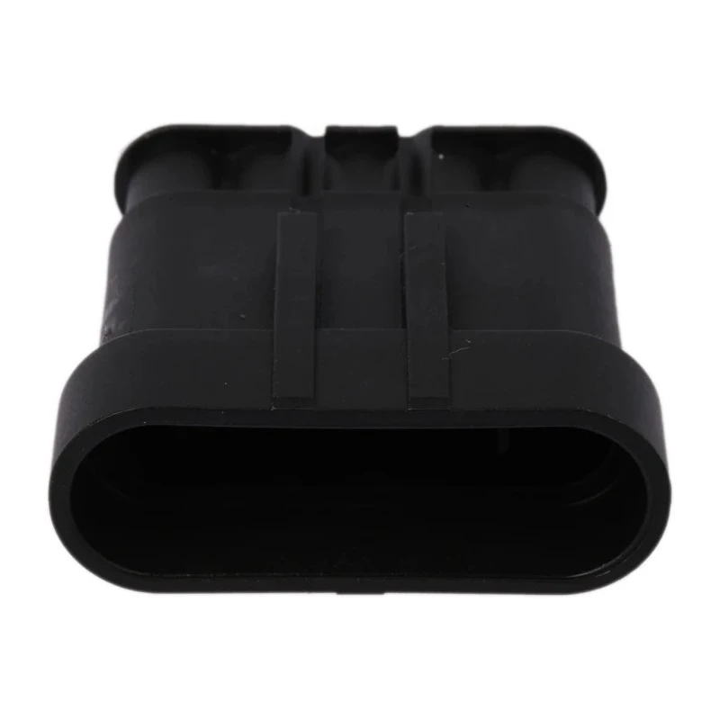 TE Connectivity AMP SUPERSEAL 1.5 Automotive Male Connector Black Cable 5 Way Crimp Termination 282107-1