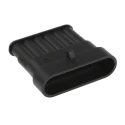TE Connectivity AMP Superseal 1.5 Connector Housing Male Black Cable 6 Way Crimp Termination 282108-1