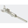 TE Connectivity MINI-MIC Series Male Crimp Terminal 17 AWG to 15 AWG, Tin Plated Brass, 22.7mm Length 183024-1