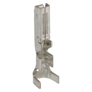 TE Connectivity AMP SUPERSEAL 1.5 Black Uninsulated Female Spade Connector, Crimp, 1.5 x 0.8 mm Tab Size 17 AWG to 183025-1