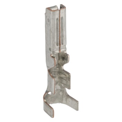 TE Connectivity AMP SUPERSEAL 1.5 Black Uninsulated Female Spade Connector, Crimp, 1.5 x 0.8 mm Tab Size 17 AWG to 183025-1