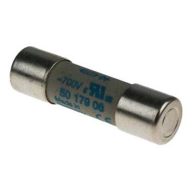 SIBA 16A Ceramic Cartridge Fuse 10 x 38 mm 700V AC Fast Acting URZ Series 50-179-06/16A