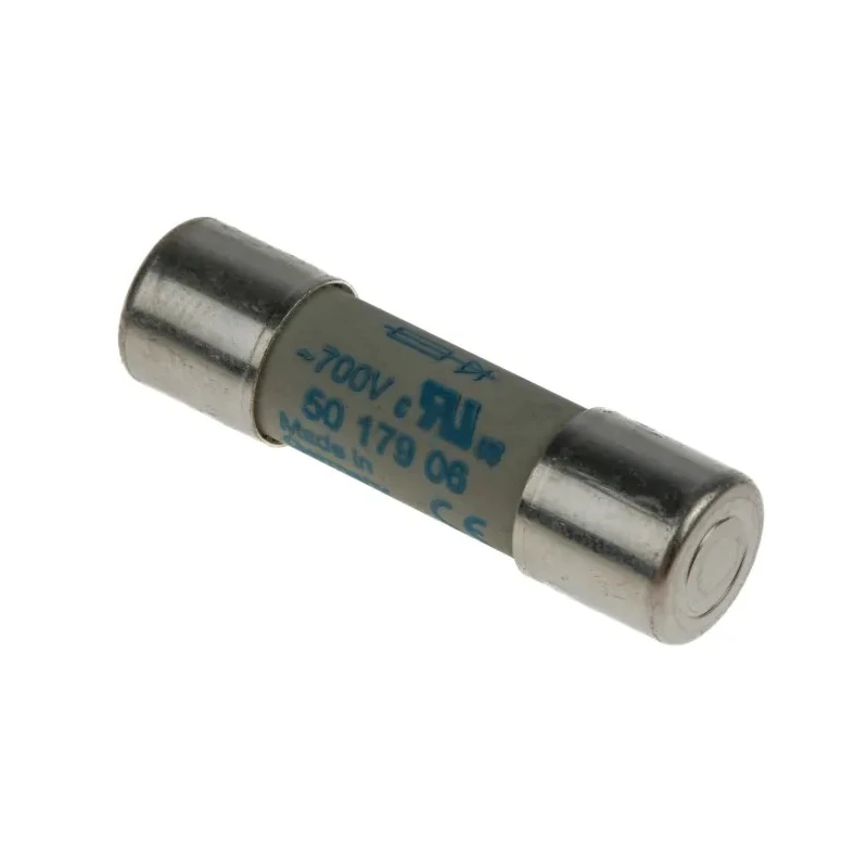 SIBA 20A Ceramic Cartridge Fuse 10 x 38 mm, 700V AC, Fast Acting, High Breaking Capacity 50-179-06/20A