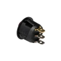 Arcolectric (Bulgin) Ltd Illuminated SPST On-Off Red Round Actuator Rocker Switch Panel IP66 R13112BNAA