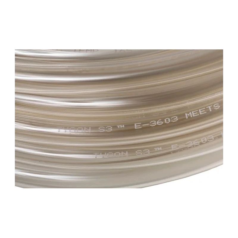 Saint-Gobain Industrial & Consumer Solutions Polyvinyl Chloride Flexible Tubing 4.8 mm ID 8 mm OD Clear 15 m ACF00012