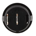 Arcolectric (Bulgin) Ltd SPST On-Off On-Off Rocker Switch Panel Black Ceramic Housing 20.2 mm Cutout R13112AAAA