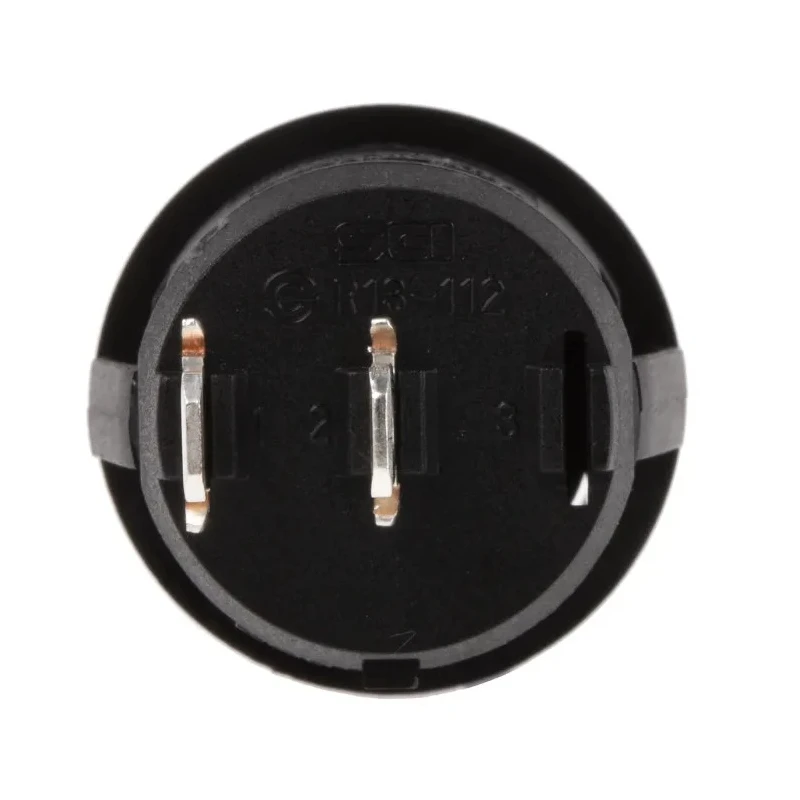 Arcolectric (Bulgin) Ltd SPST On-Off On-Off Rocker Switch Panel Black Ceramic Housing 20.2 mm Cutout R13112AAAA