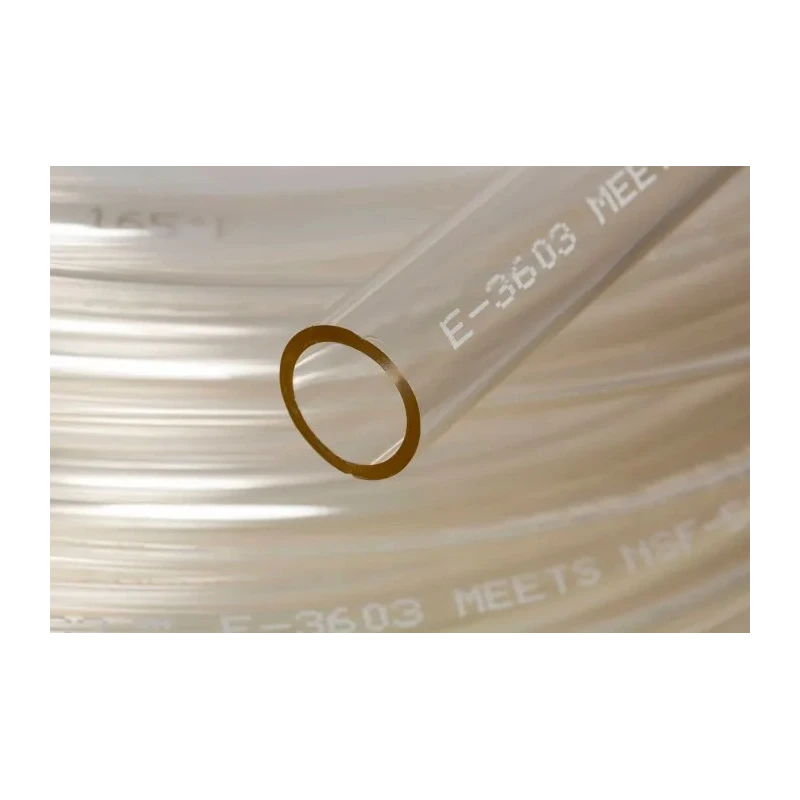 Saint-Gobain Industrial & Consumer Solutions Polyvinyl Chloride Flexible Tubing, 9.5 mm ID, 12.7 mm OD, Clear, 15 m ACF00027