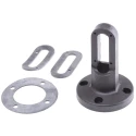 Werma 975 Series Double Sided Side Mounting Bracket for KombiSIGN 70/71 Black 975.840.86