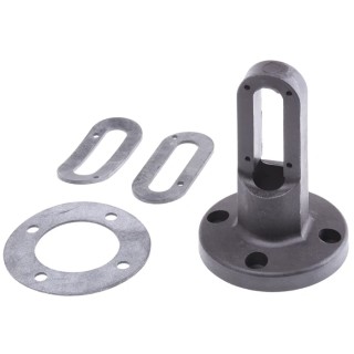 Werma 975 Series Double Sided Side Mounting Bracket for KombiSIGN 70/71 Black 975.840.86
