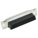TE Connectivity AMPLIMITE HDP-22 44 Way Straight Cable D-Sub Connector with 4-40 Screw Female 1658683-1