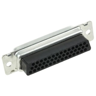 TE Connectivity AMPLIMITE HDP-22 44 Way Straight Cable D-Sub Connector with 4-40 Screw Female 1658683-1