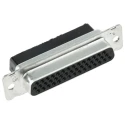 TE Connectivity AMPLIMITE HDP-22 44 Way Straight Cable D-Sub Connector with 4-40 Screw Female 1658683-1