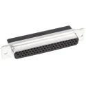 TE Connectivity AMPLIMITE HDP-22 High Density 62 Way Straight Cable D-Sub Connector Female 250V 105°C 1658684-1