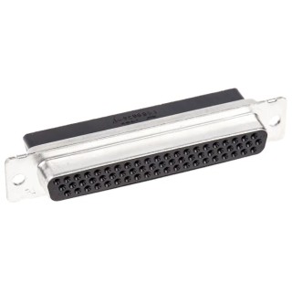 TE Connectivity AMPLIMITE HDP-22 High Density 62 Way Straight Cable D-Sub Connector Female 250V 105°C 1658684-1