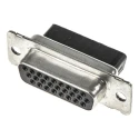 TE Connectivity AMPLIMITE HDP-22 26 Way Straight Cable D-Sub Connector Female 250V 105°C 1658682-1