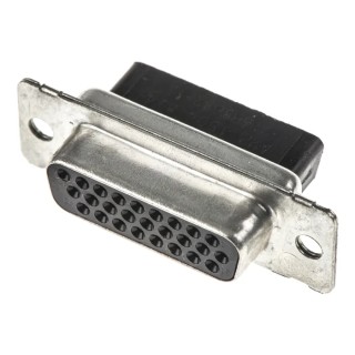 TE Connectivity AMPLIMITE HDP-22 26 Way Straight Cable D-Sub Connector Female 250V 105°C 1658682-1