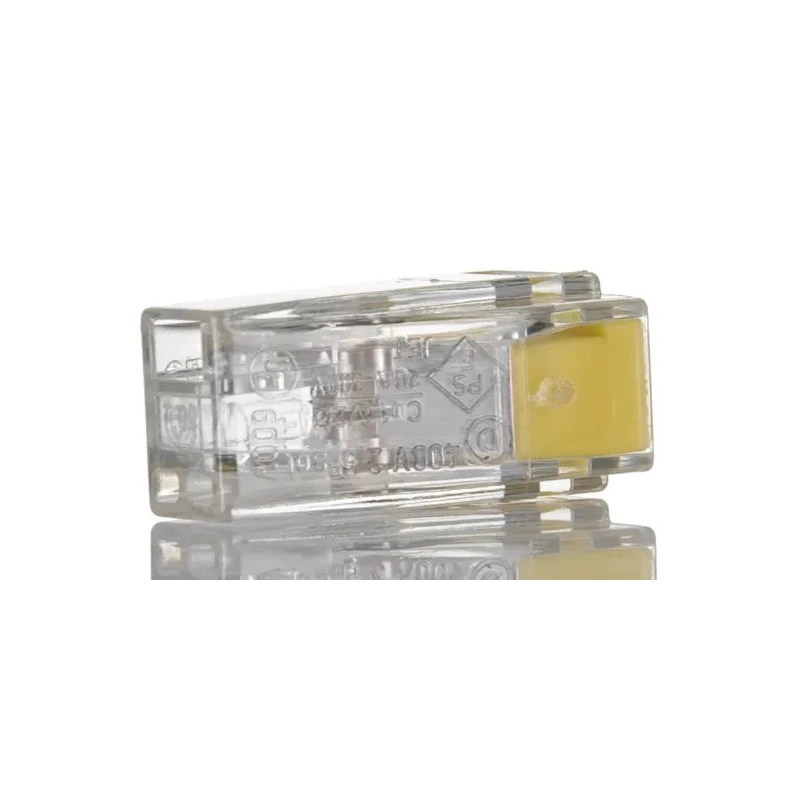 WAGO 773 PUSH WIRE Series Junction Box Connector 2-Way 24A Push-in 773-102