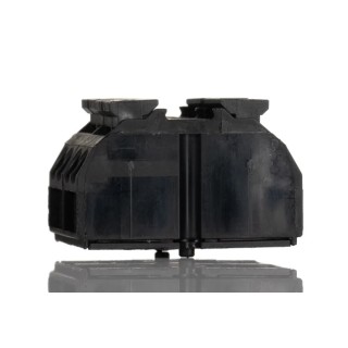 WAGO Terminal Strip 2-Way 32A Cage Clamp for 12AWG, 20AWG Wire, 500V Polyamide Insulated Black 862-552