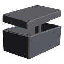RS PRO Grey Lid Aluminium Enclosure, IP66, IK09, 81 mm x 160 mm x 100 mm IP66