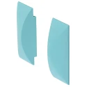 Bopla ABS Design Element for Use with Botego Front Panel 22 mm x 127 mm x 35 mm 68121840 BO D2