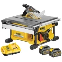 DeWALT FLEXVOLT Cordless Table Saw 210 mm Blade Diameter, 54V, 6Ah Battery, Brushed Motor DCS7485T2-GB