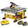 DeWALT FLEXVOLT Cordless Table Saw 210 mm Blade Diameter, 54V, 6Ah Battery, Brushed Motor DCS7485T2-GB