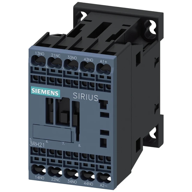 Siemens 3RH2 Contactor Relay, 24V DC Coil, 10 A Contact Current, 3 NO/1 NC, 690V AC 3RH2131-2BB40