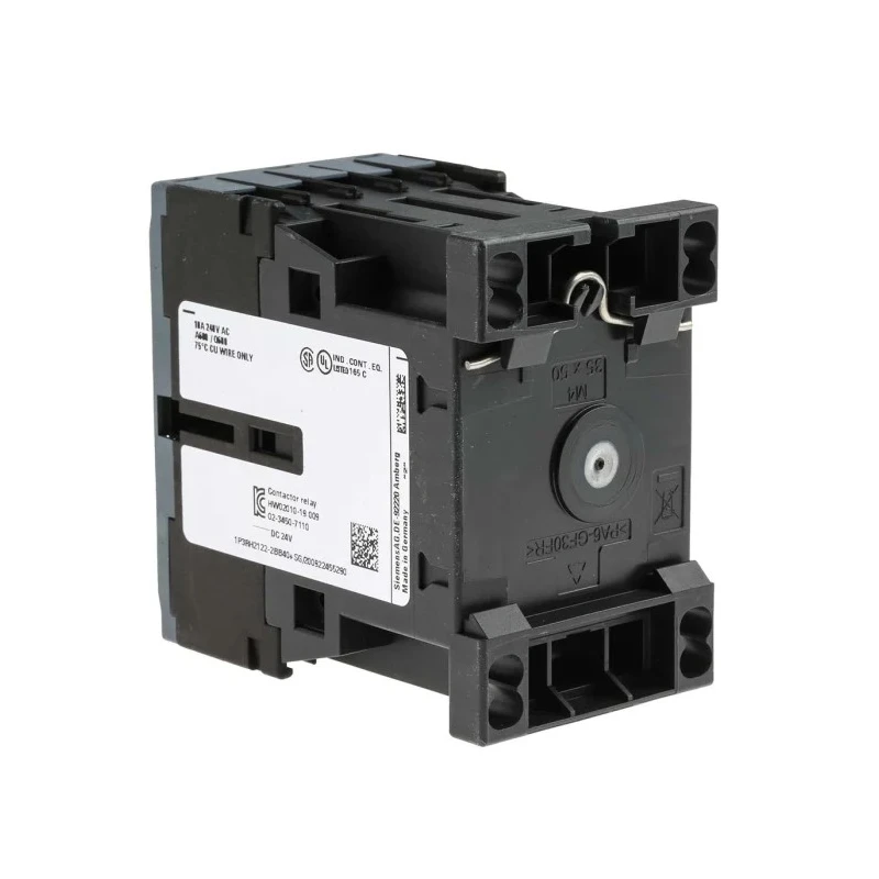 Siemens Contactor Relay 0.8V dc 1.1V dc Coil 10A 24V dc 2 NO/2 NC 690V ac 3RH2122-2BB40
