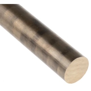 RS PRO Phosphor Bronze Metal Rod 25.4 mm Diameter, 330.2 mm Length 110-078