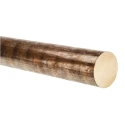 RS PRO Phosphor Bronze Metal Rod 31.75 mm Diameter 330.2 mm Length 420 N/mm² Tensile Strength 120 HB Hardness 47 110-084