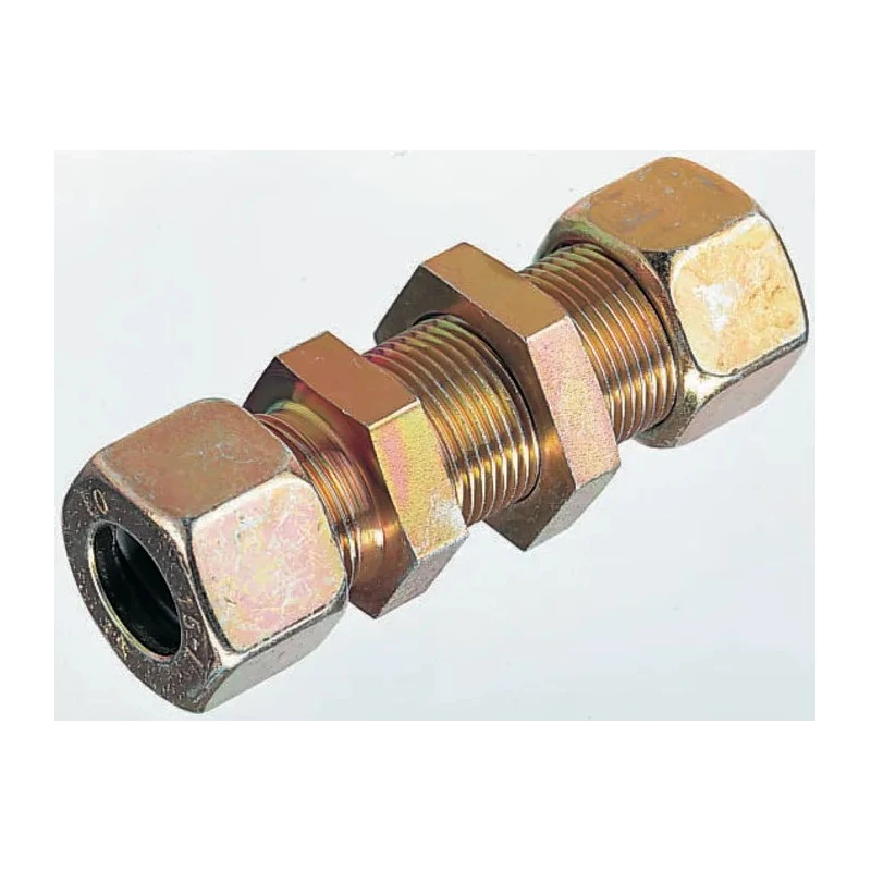 Parker Hydraulic Fitting Steel 10 mm Hose Inside Diameter Zinc Finish Up to 120°C Maximum Operating Temperature SV10LCF