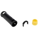 Kopex Nickel Thread Conduit Fitting 17 mm Nominal Size, 20 mm Thread, Nylon 12, Black, IP68 Rated 7TCA297120R0395 BESGR0404
