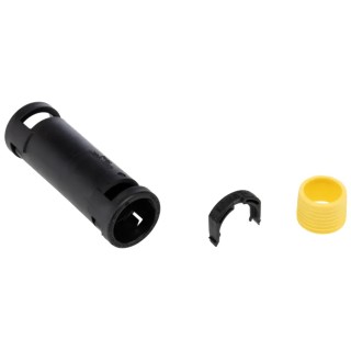 Kopex Nickel Thread Conduit Fitting 17 mm Nominal Size, 20 mm Thread, Nylon 12, Black, IP68 Rated 7TCA297120R0395 BESGR0404