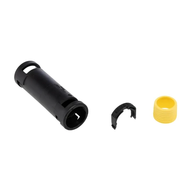 Kopex Nickel Thread Conduit Fitting 17 mm Nominal Size, 20 mm Thread, Nylon 12, Black, IP68 Rated 7TCA297120R0395 BESGR0404