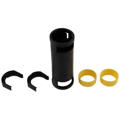 Kopex Nickel Thread Conduit Fitting 23 mm Nominal Size, 25 mm Thread, Nylon 12, Black IP68 Rated 7TCA297120R0396 BESGR0505