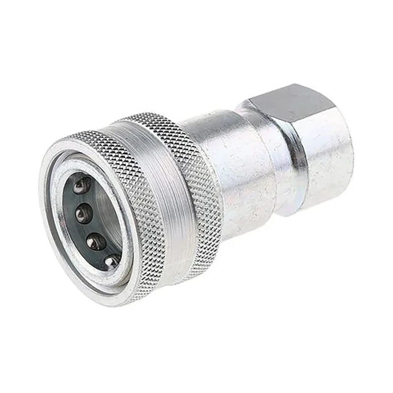Parker Steel Hydraulic Quick Connect Coupling Female G 3/4 in, 17.5 Mpa H6-62-BSPP